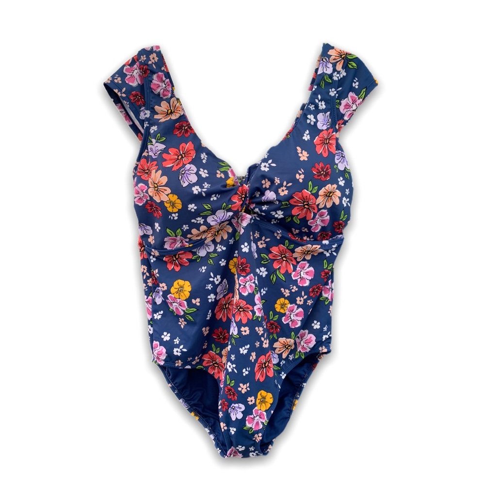 Beach Betty Black Slimming One Piece Swimsuit 3X